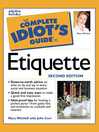 The Complete Idiot's Guide to Etiquette (eBook)
